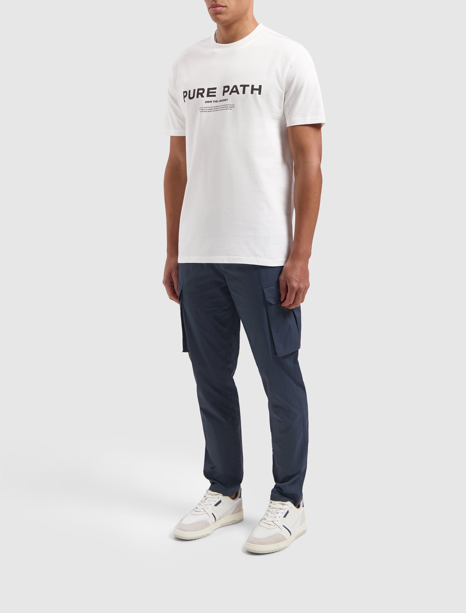 Pure Path Casual Pants Blauw