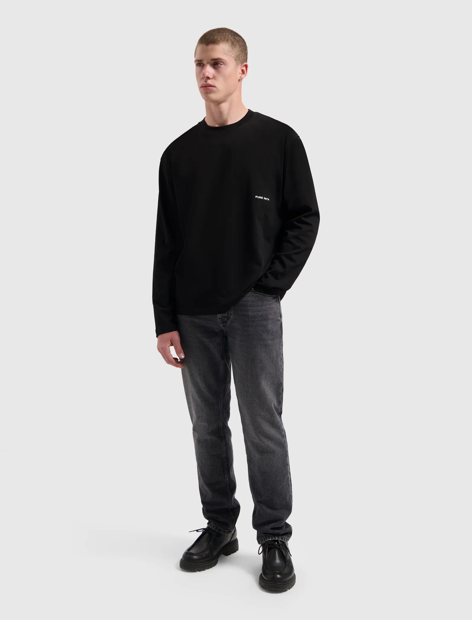 Pure Path New Dropping Long Sleeve- Black