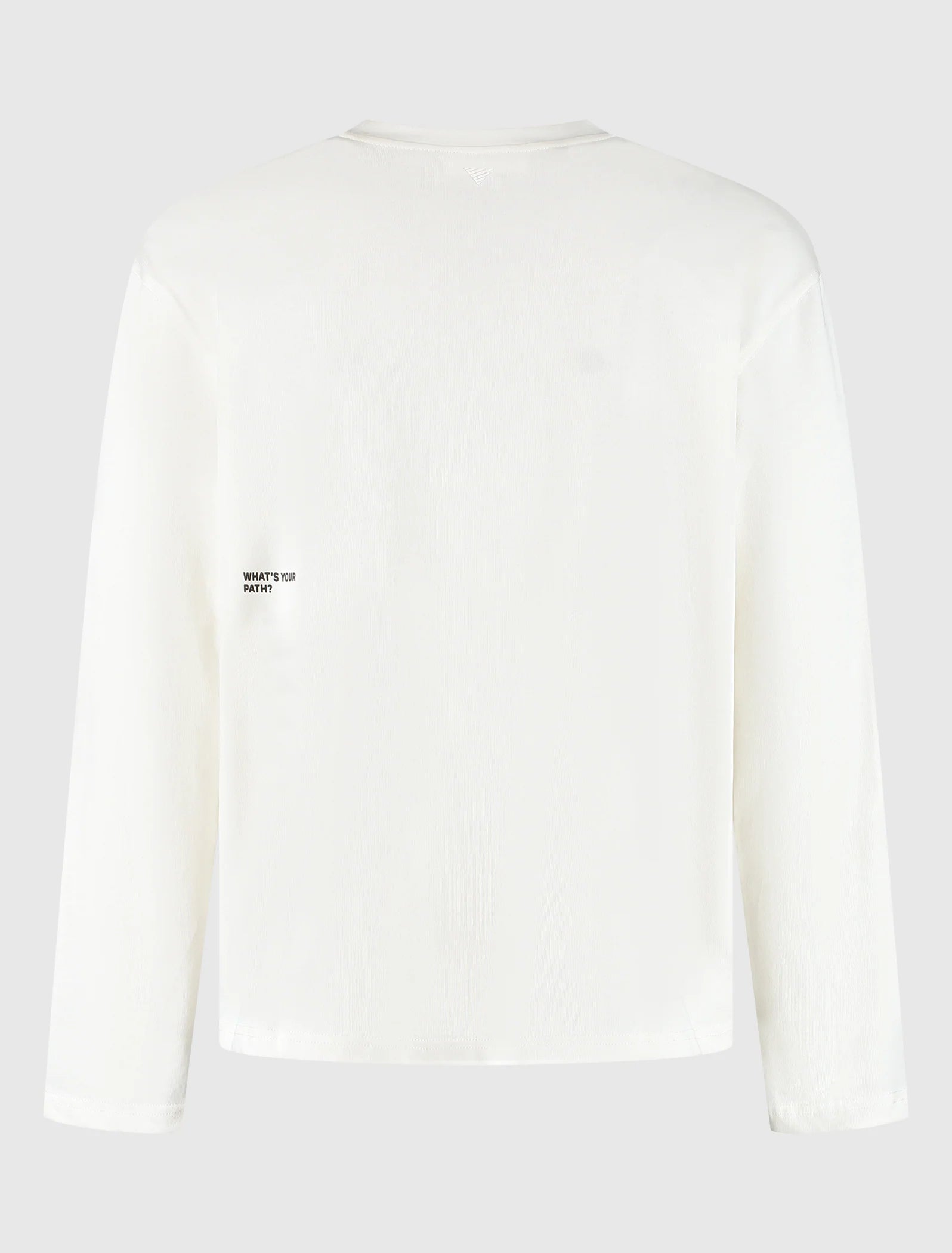 Pure Path New Dropping Long Sleeve- Off White