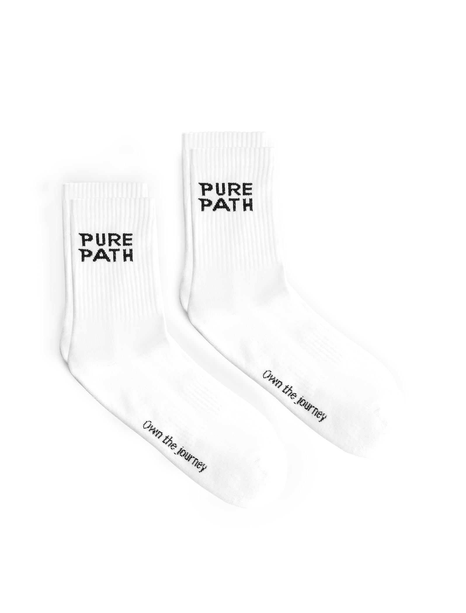 Pure Path Essential 2-pack Socks- White