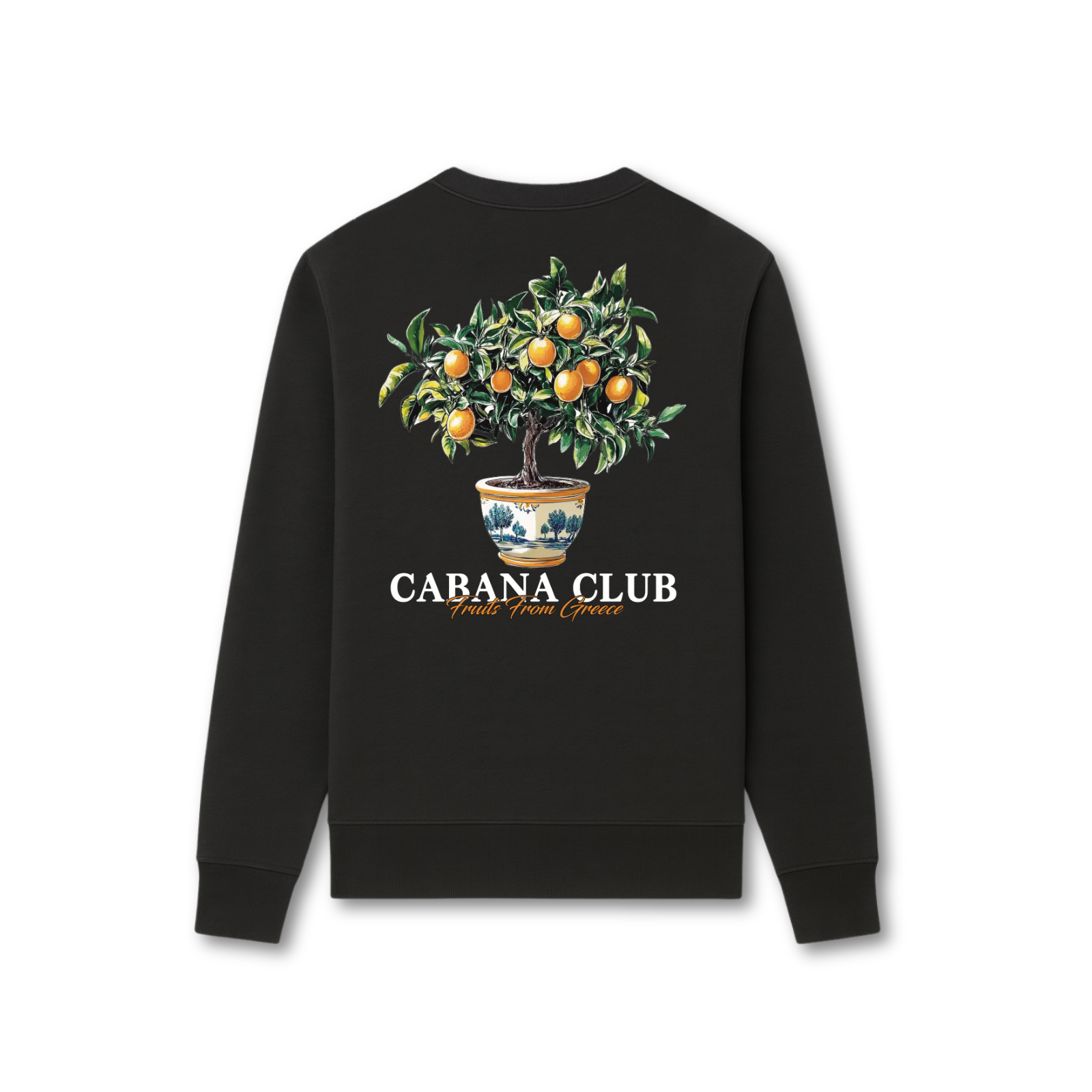 Cabana Club Citrus Sweater Zwart