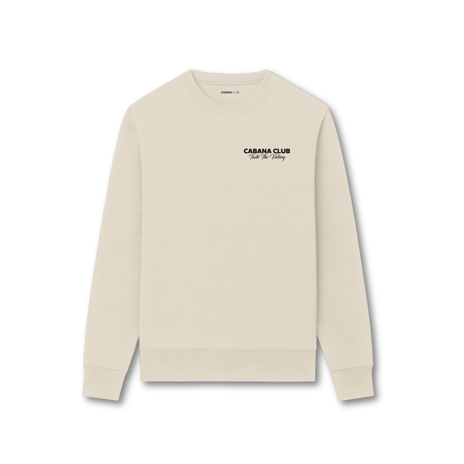 Cabana Club Victory Sweater Ecru