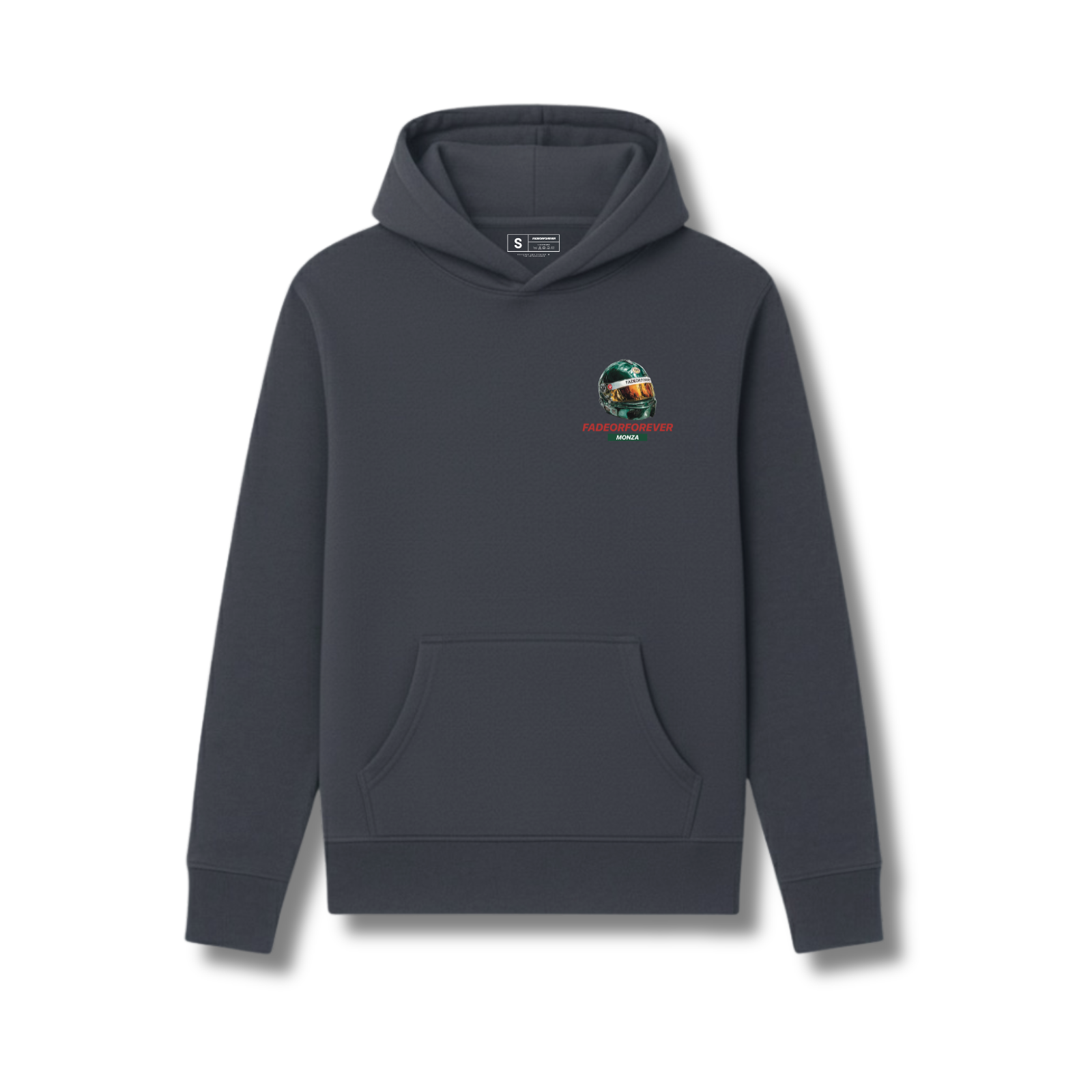Fade Or Forever Racing Hoodie- Asphalt