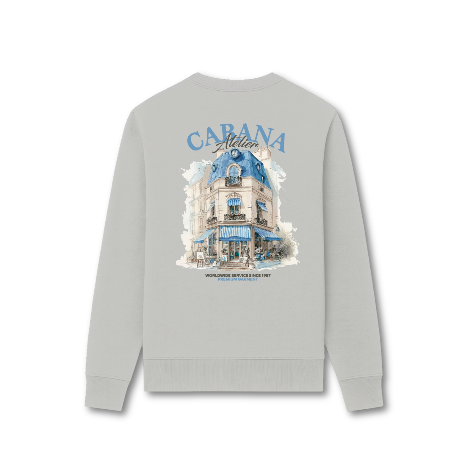 Cabana Club Atelier Sweater Grijs