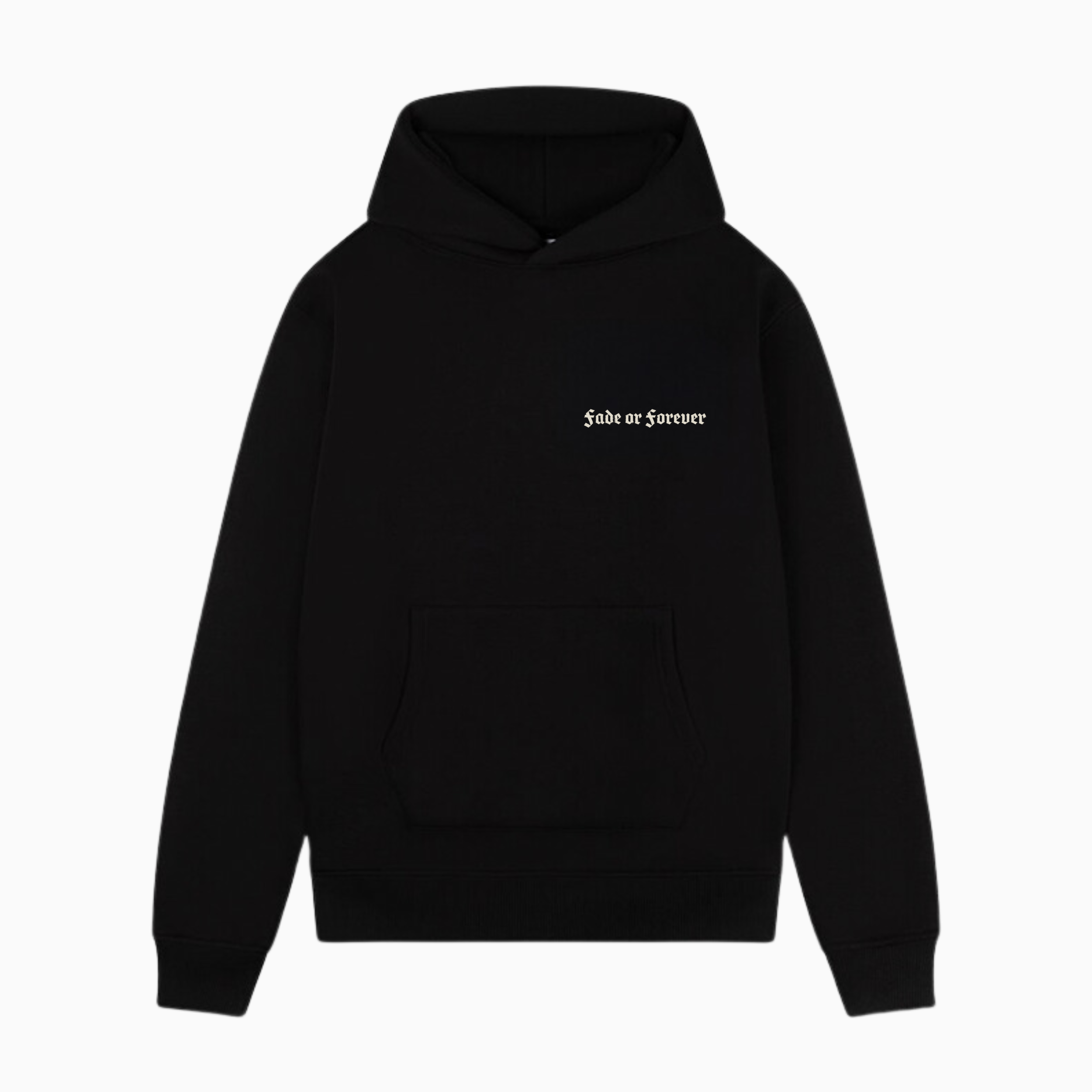 Fade Or Forever Reves Hoodie- Black/Beige