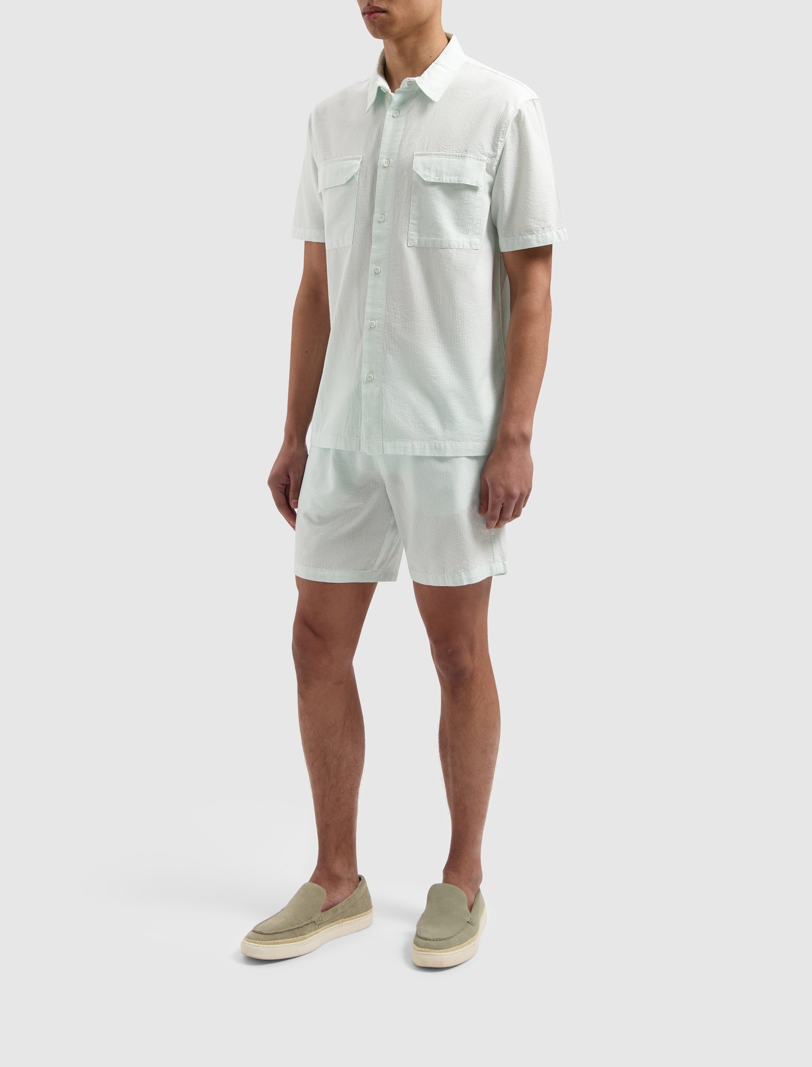 Pure Path Pinstripe Shortsleeve Shirt