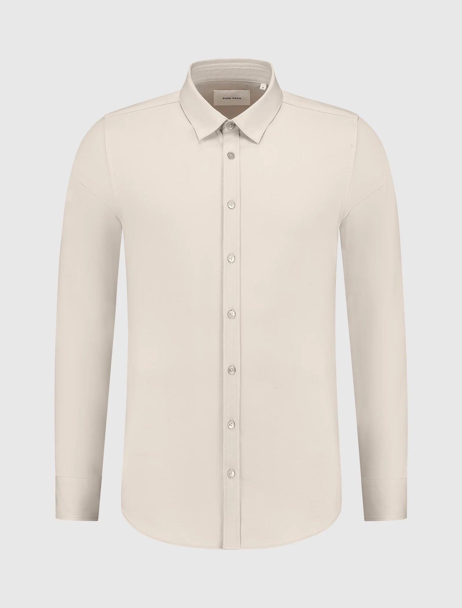Pure Path Essential Jersey Shirt- Sand