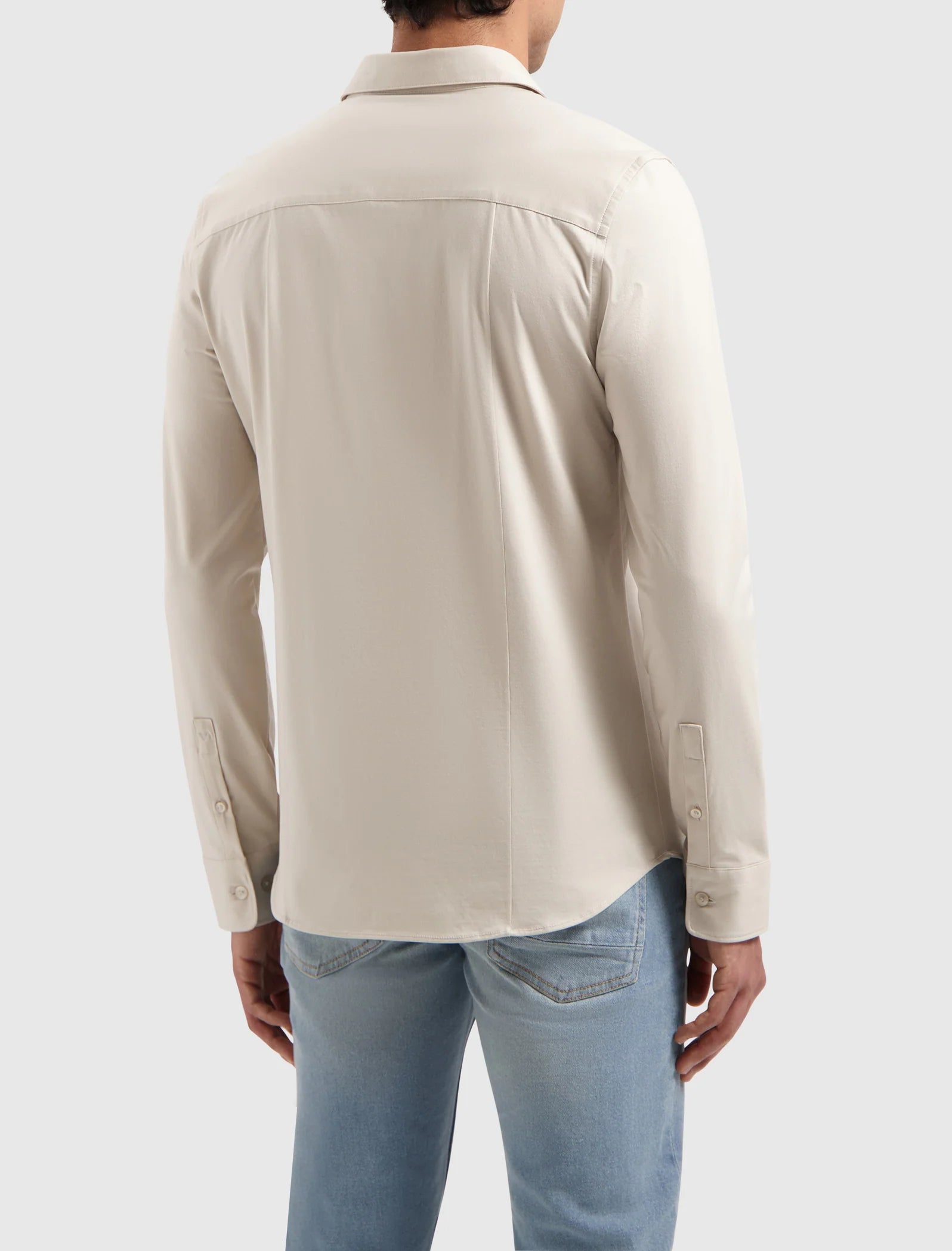 Pure Path Essential Jersey Shirt- Sand