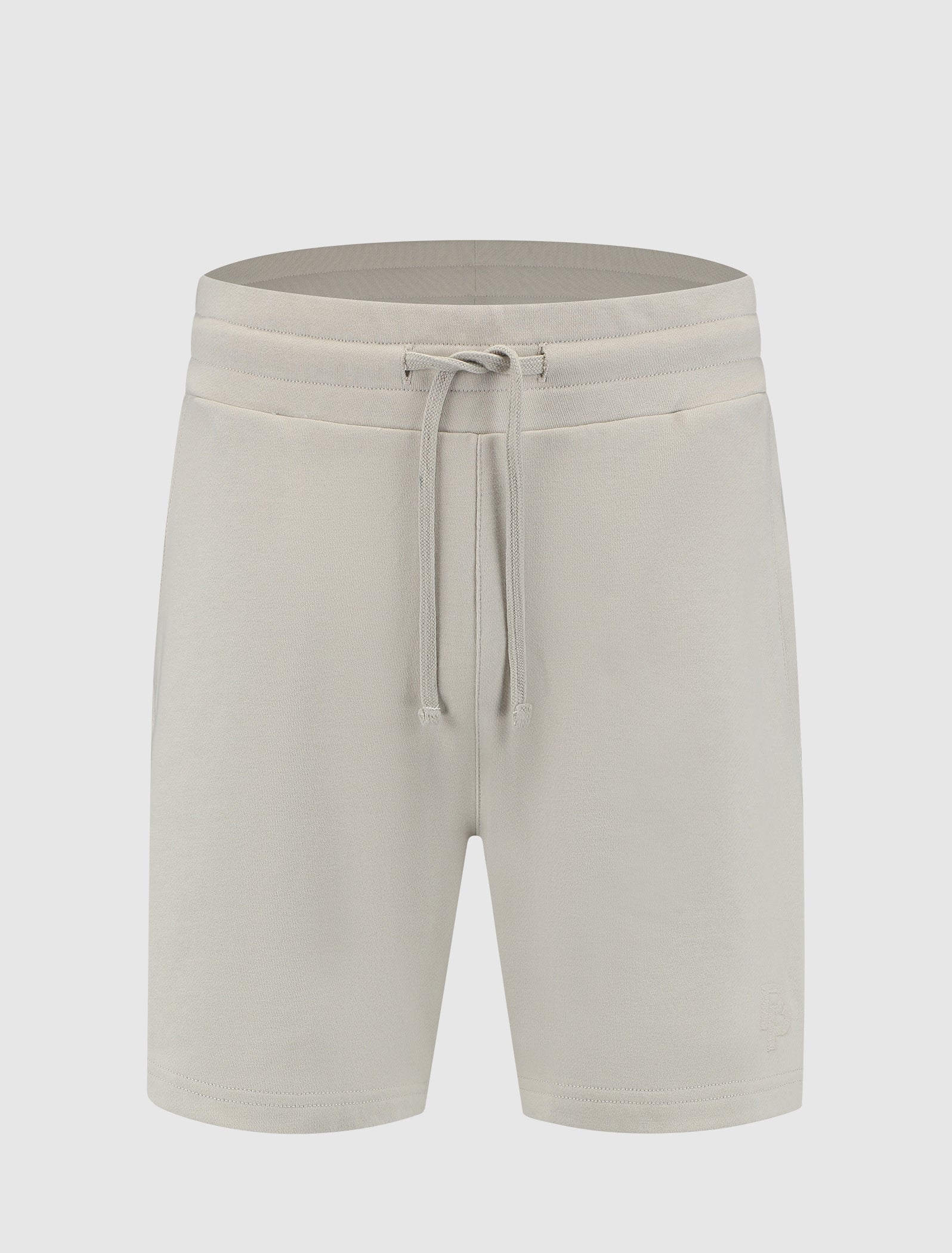 Pure Path Initials Sweat Shorts Beige