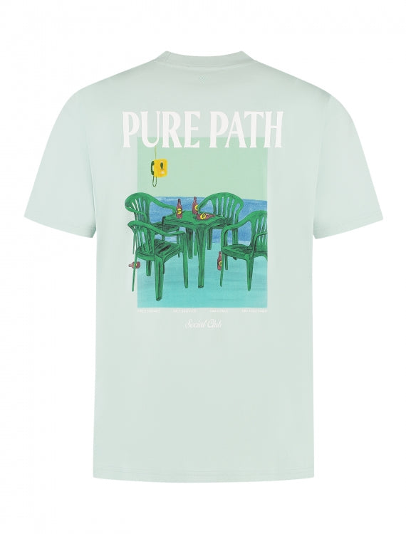Pure Path Midnight Conversations T-shirt- Mint
