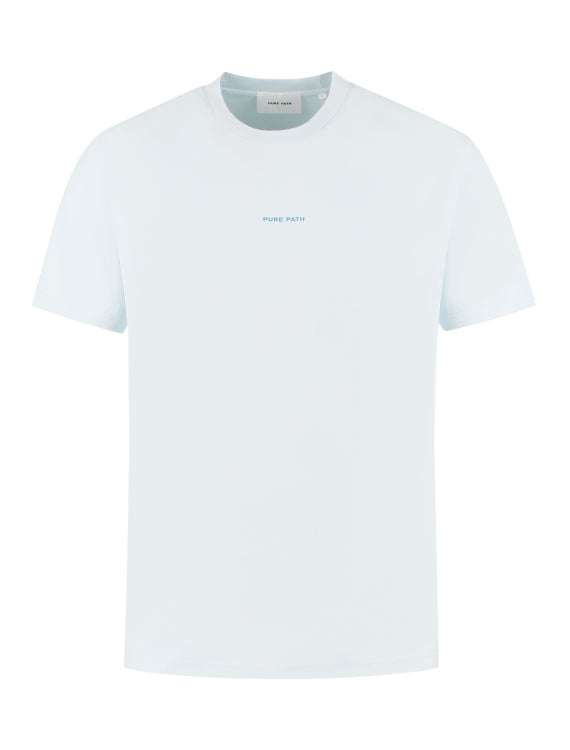 Pure Path The Fruit Stand T-shirt- Light Blue