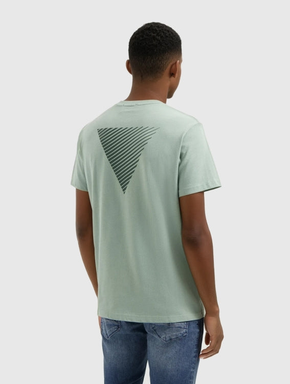 Pure Path Essential Logo T-shirt- Army Green