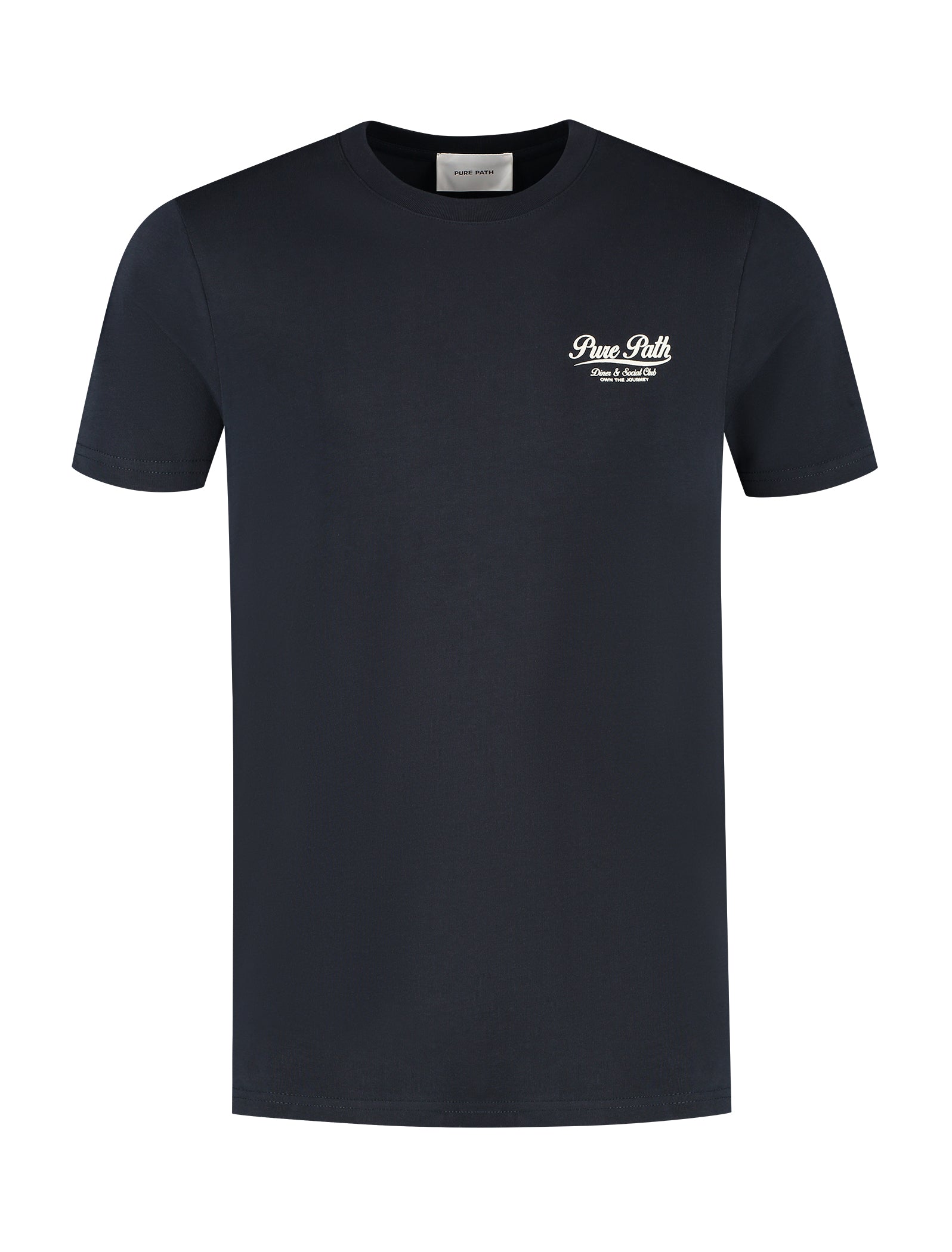 Pure Path Highway Diner T-shirt- Dark Blue