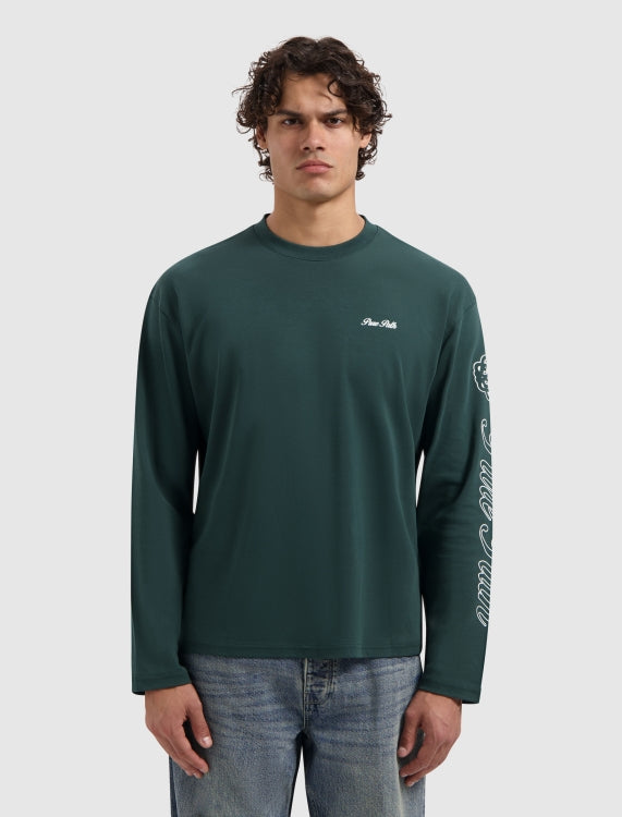 Pure Path Essence Of Life Longsleeve- Dark green