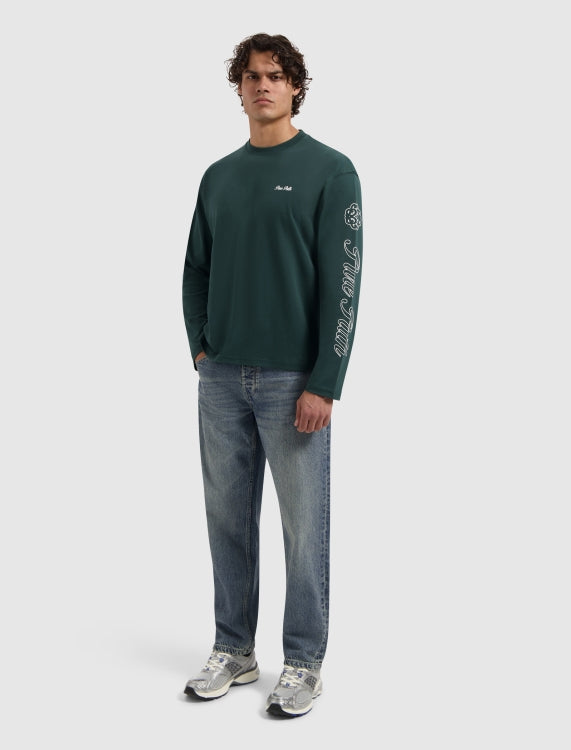 Pure Path Essence Of Life Longsleeve- Dark green