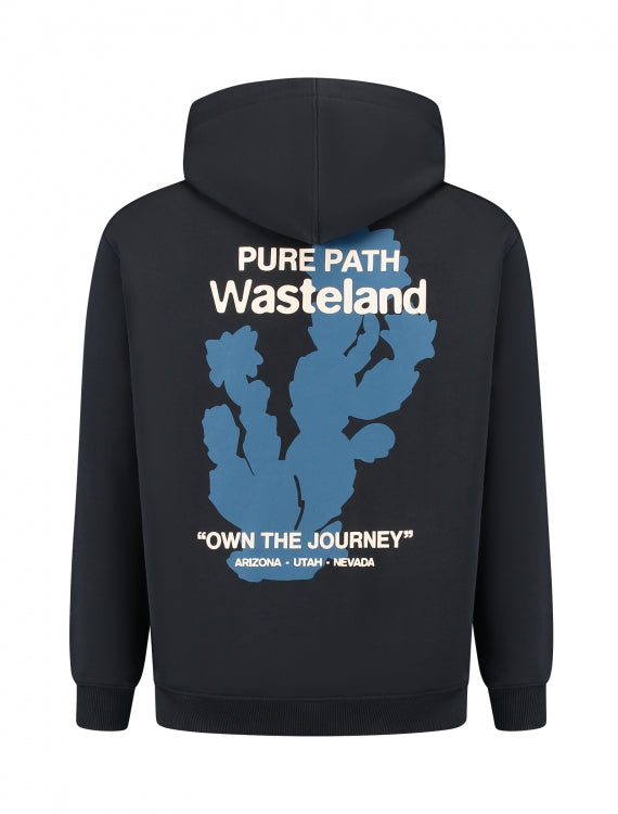 Pure Path Desert Wasteland Hoodie - Dark Navy