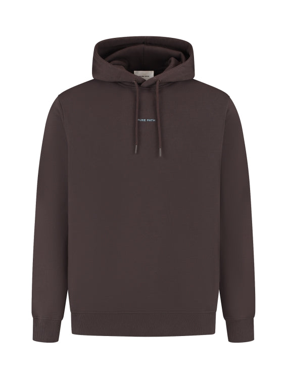 Pure Path Desert Wasteland Hoodie - Dark Brown