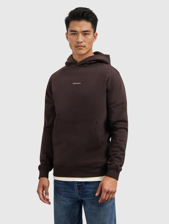 Pure Path Wasteland Studios Hoodie - Dark Brown