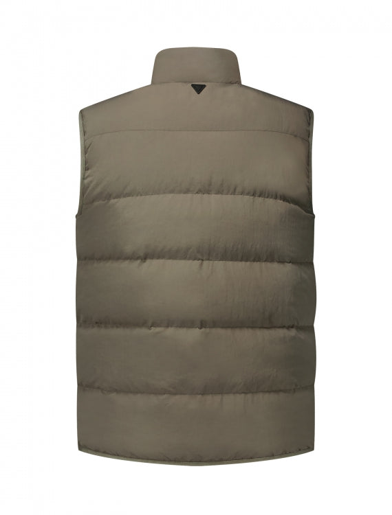 Pure Path Padded Bodywarmer- Light Brown