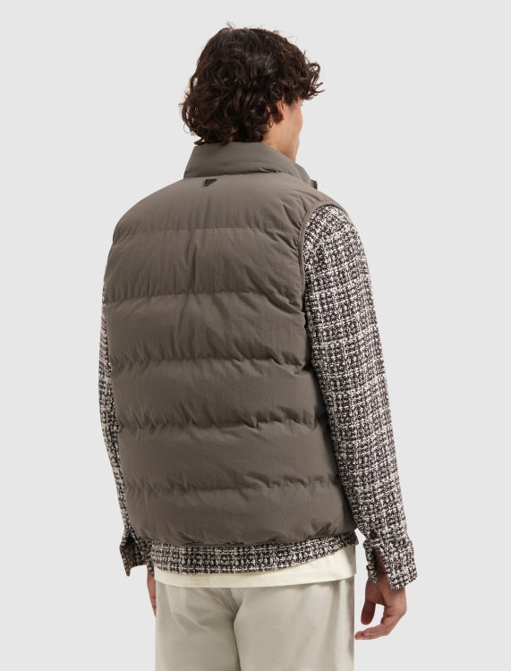 Pure Path Padded Bodywarmer- Light Brown