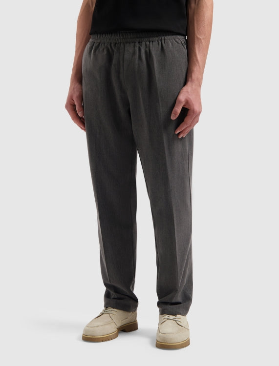 Pure Path Oxford Melange Pants- Antra Melange
