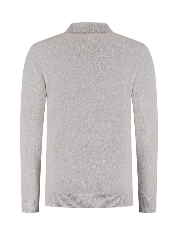 Pure Path Boucle Knit Half-Zip Sweater- Kit