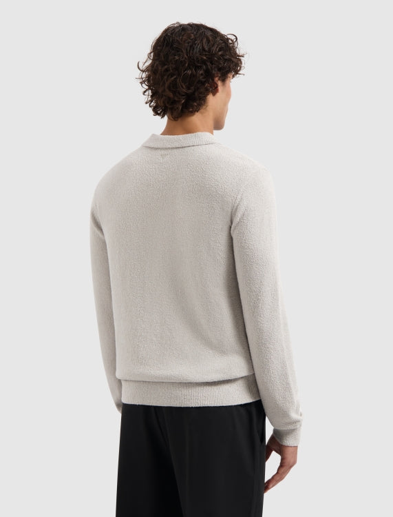 Pure Path Boucle Knit Half-Zip Sweater- Kit