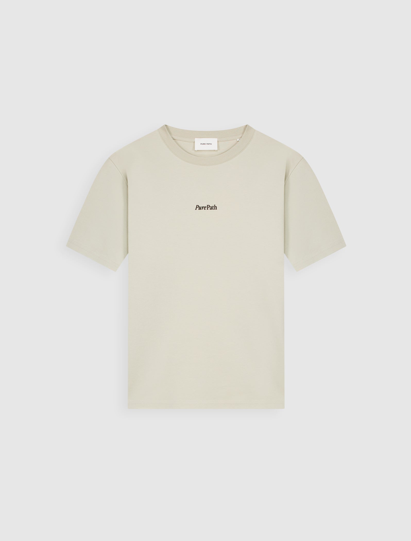 Pure Path Bold Emblem T-shirt - Sand