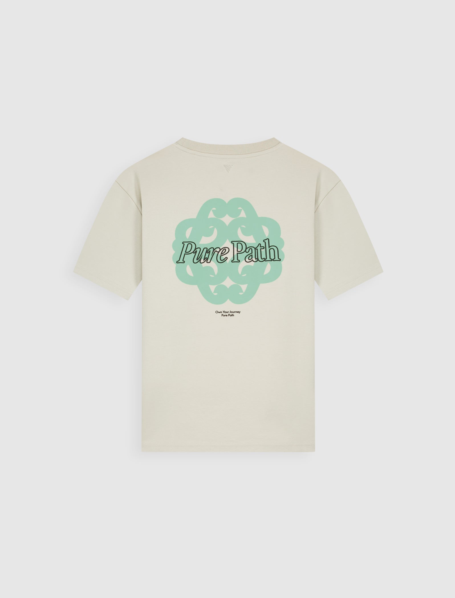 Pure Path Bold Emblem T-shirt - Sand