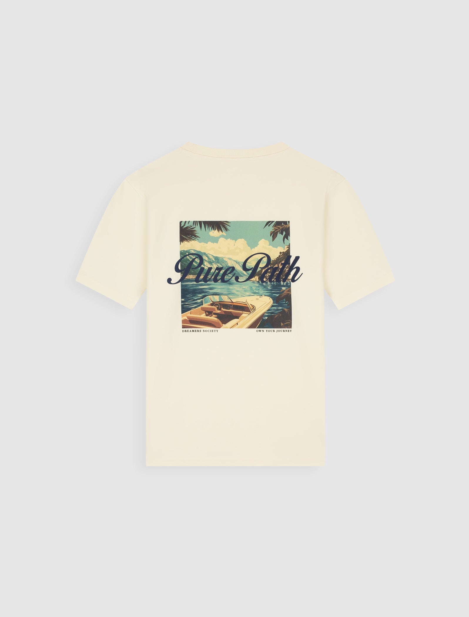 Pure Path Riva View T-shirt - Ecru