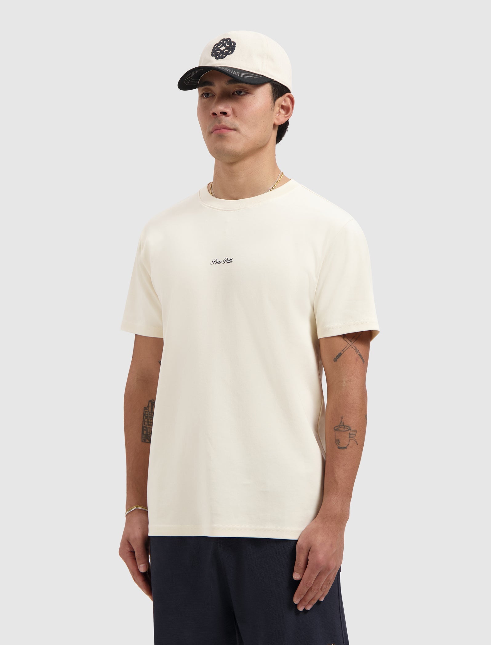 Pure Path Riva View T-shirt - Ecru
