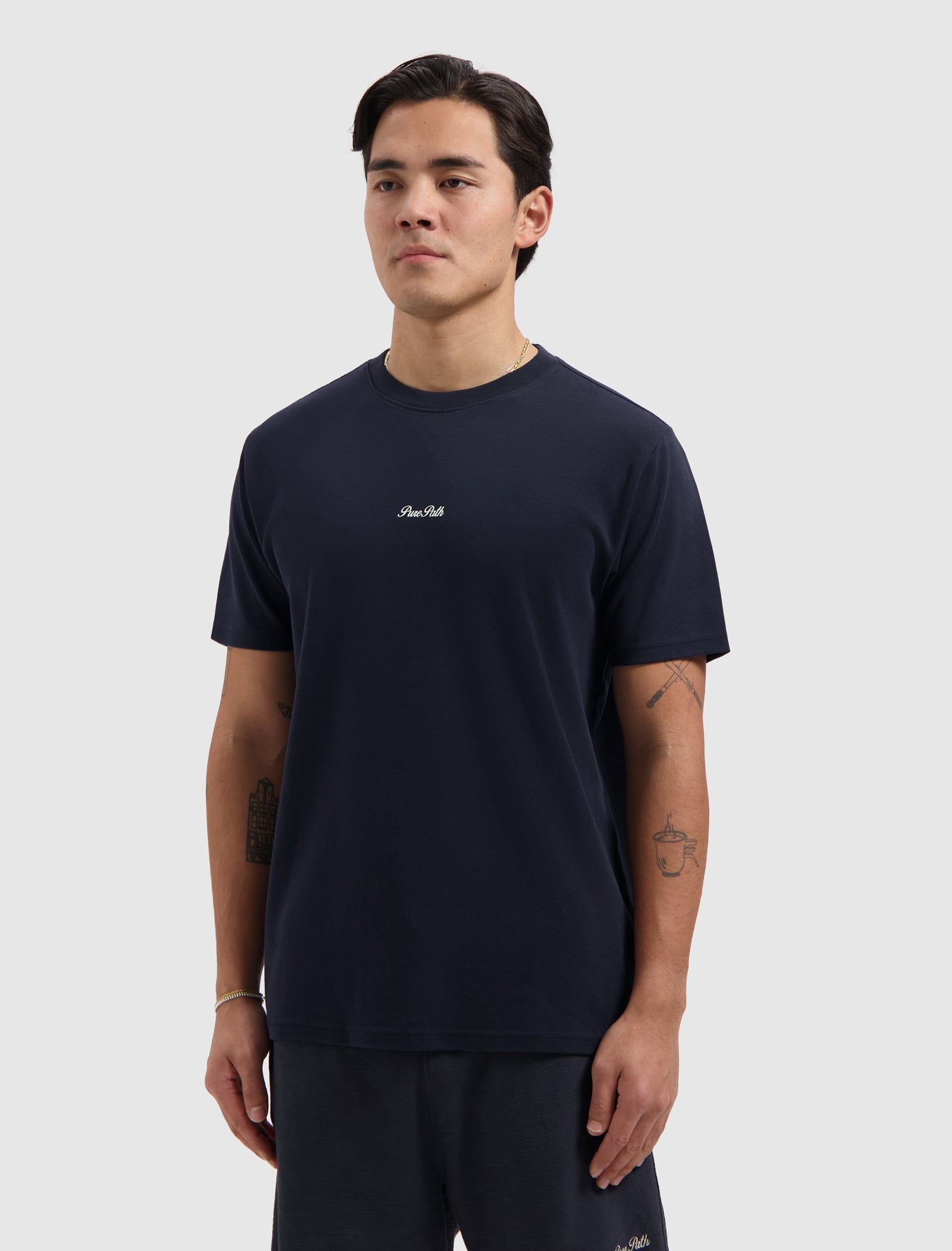Pure Path Riva View T-shirt - Dark Navy
