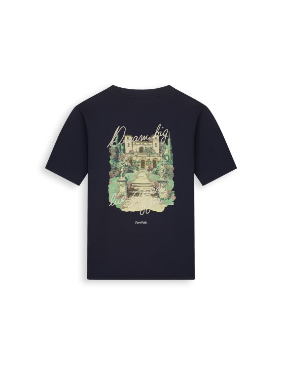 Pure Path Dream Mansion T-shirt - Dark Navy