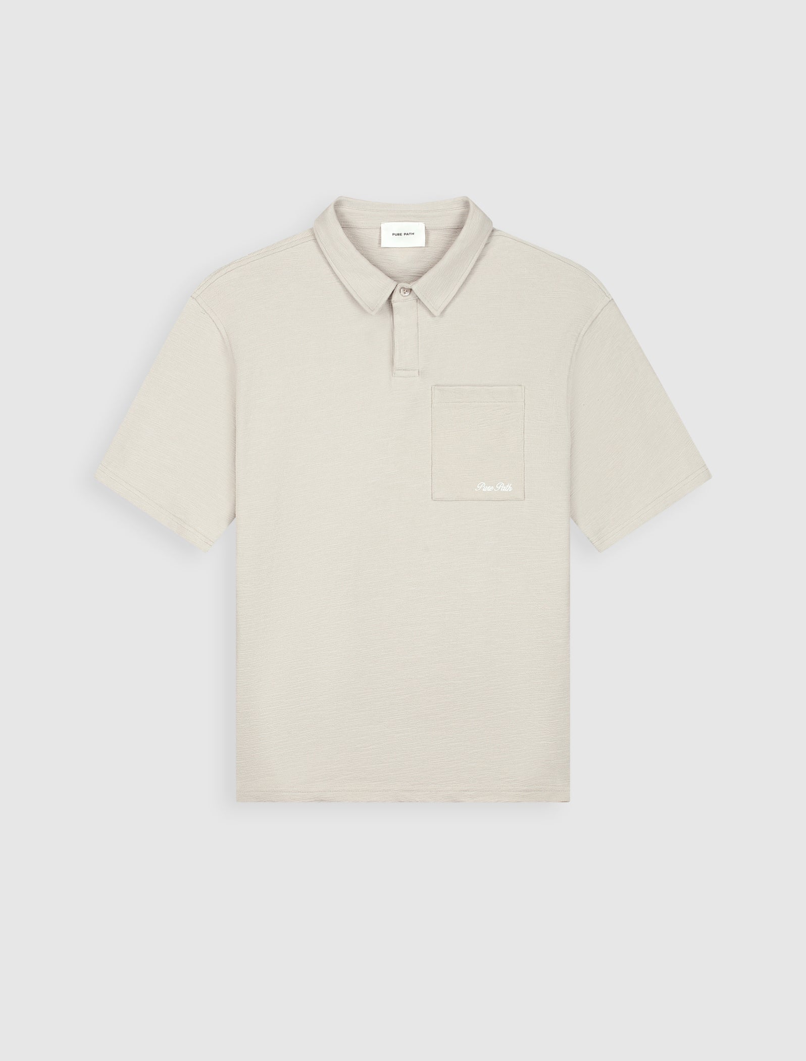 Pure Path Structured Polo - Sand