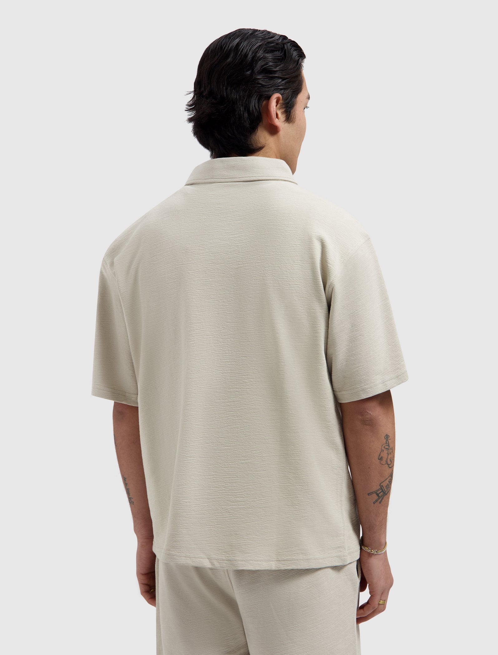 Pure Path Structured Polo - Sand