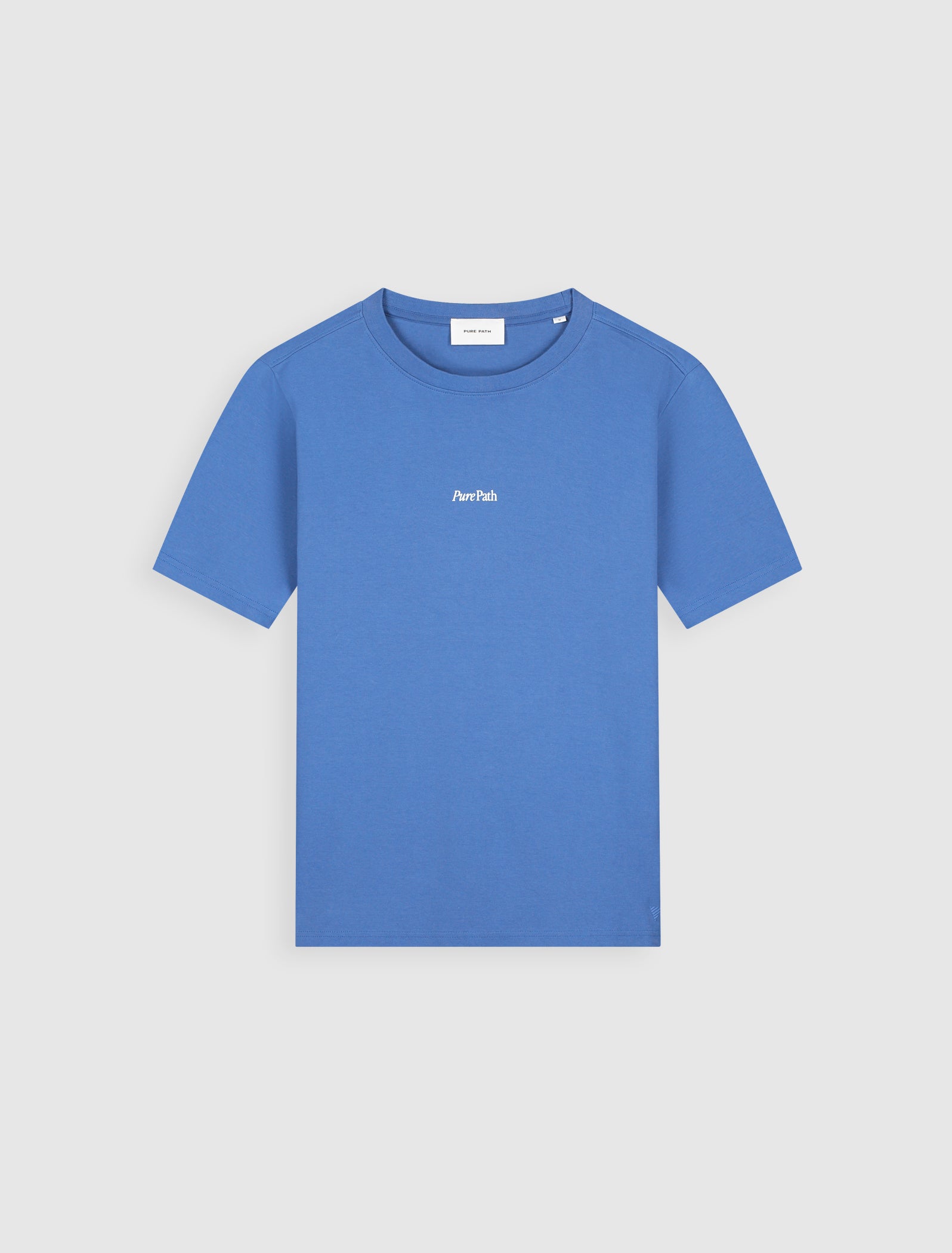 Pure Path Trio Of Flower T-shirt - Faded Cobalt