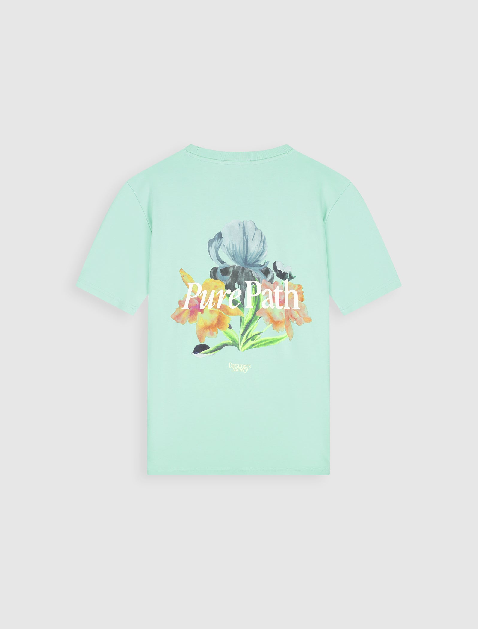 Pure Path Trio Of Flower T-shirt - Mint
