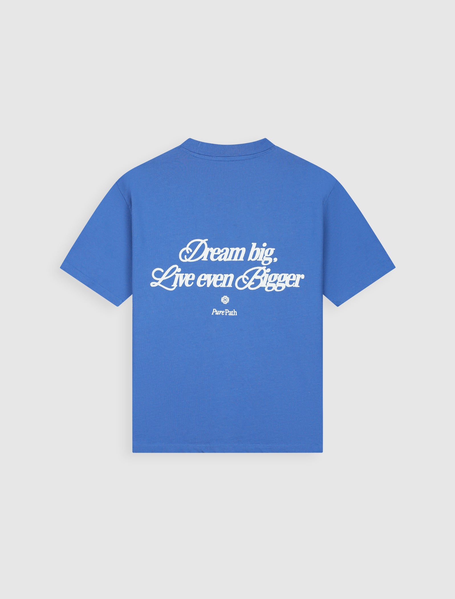 Pure Path Dream Big T-shirt - Faded Cobalt