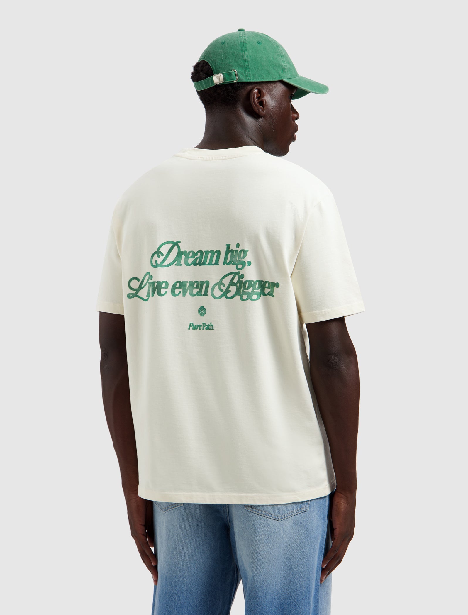 Pure Path Dream Big T-shirt - Ecru