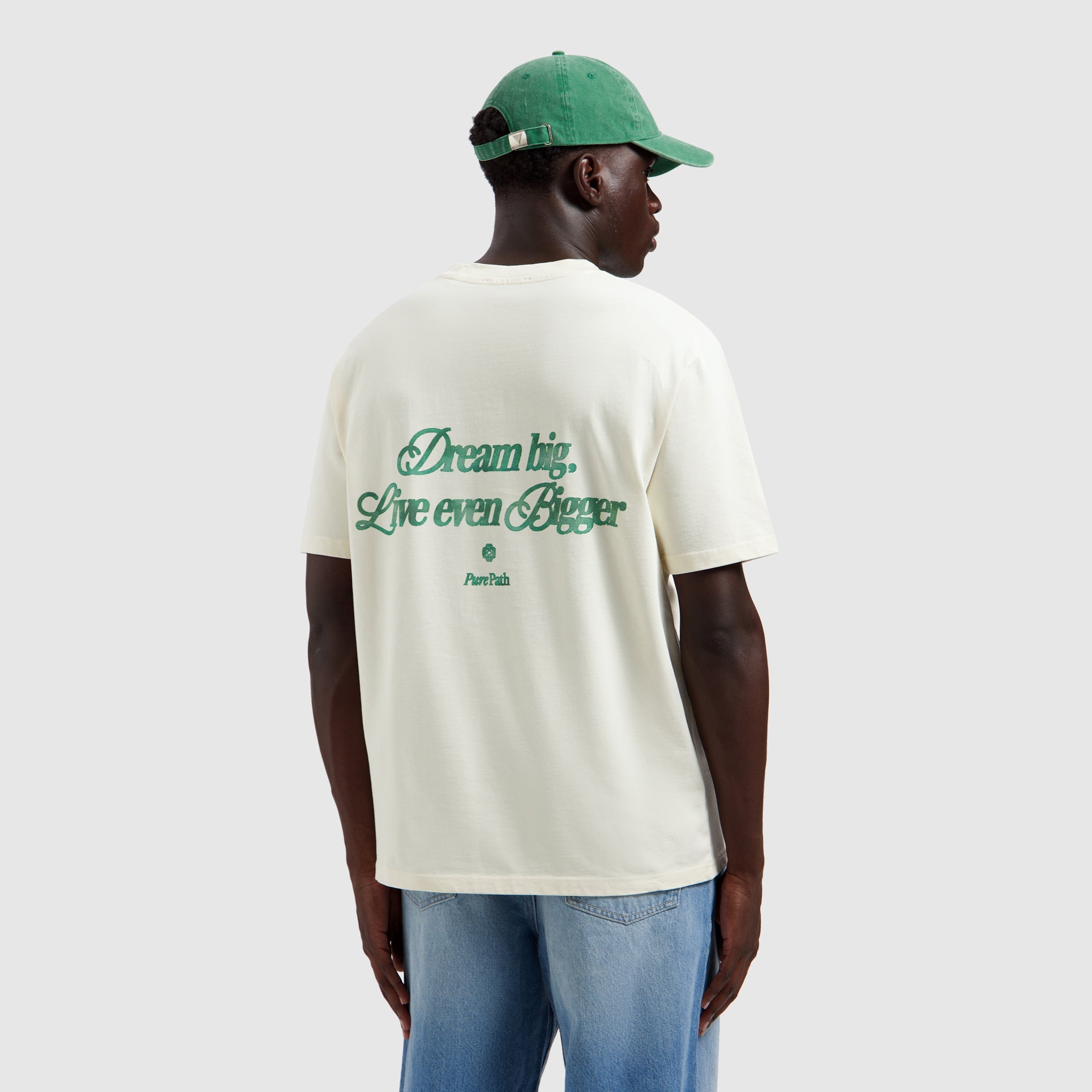 Pure Path Dream Big T-shirt - Ecru