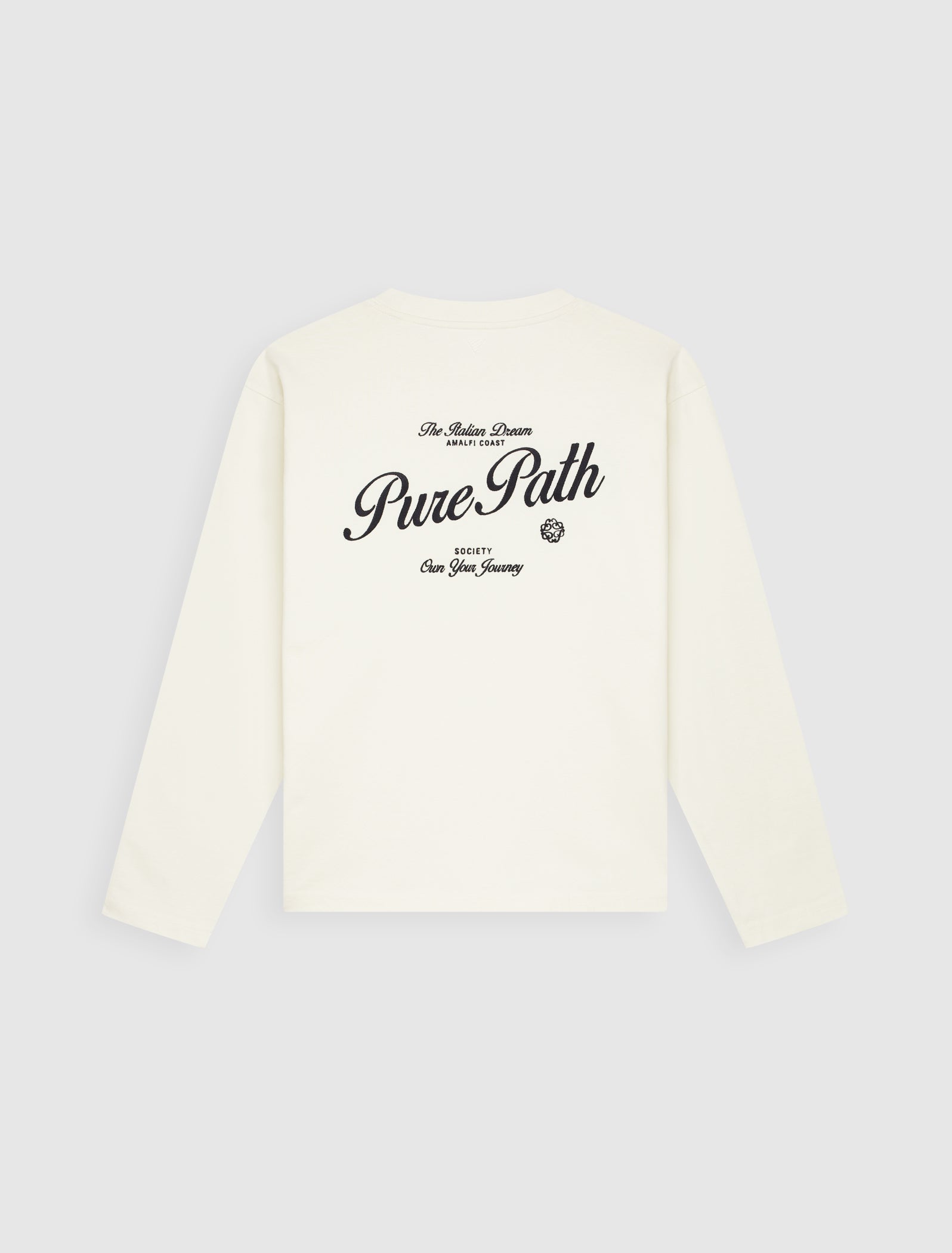 Pure Path Italian Dream Longsleeve T-shirt - Ecru