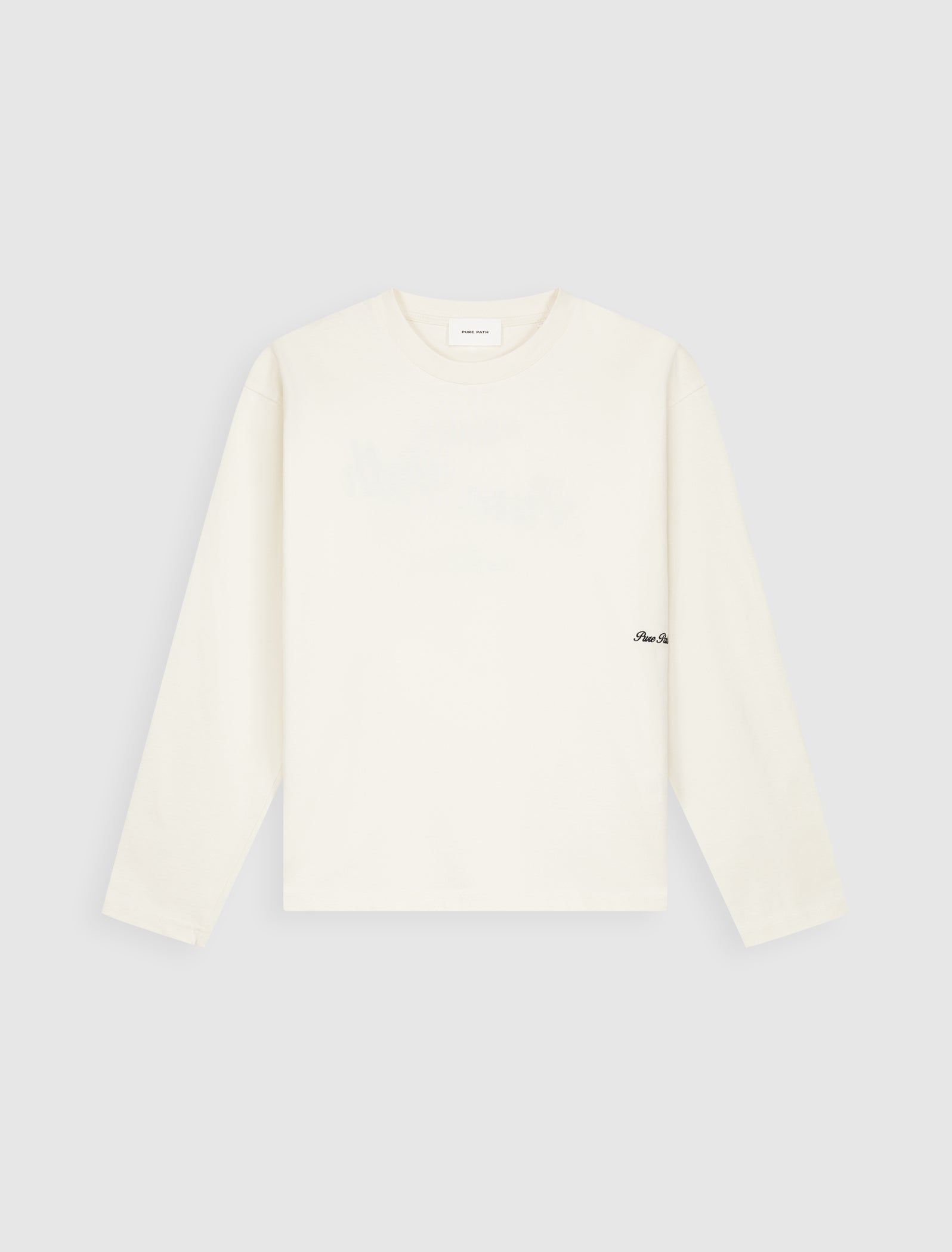 Pure Path Italian Dream Longsleeve T-shirt - Ecru