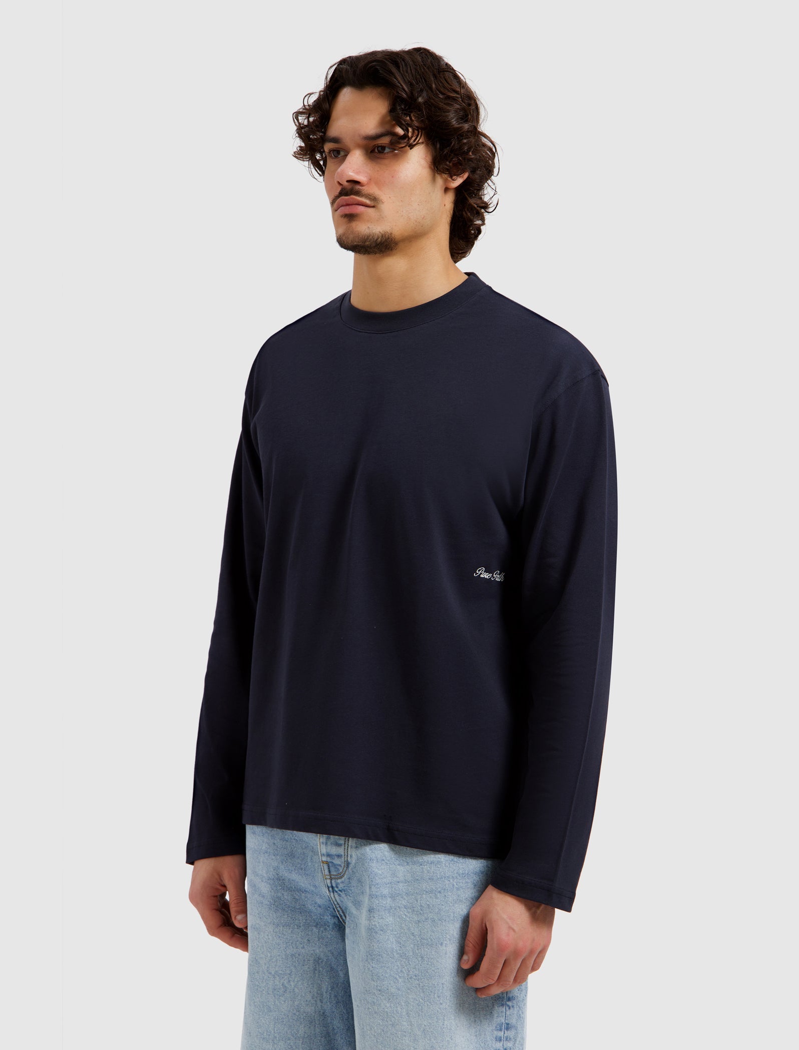 Pure Path Italian Dream Longsleeve T-shirt - Dark Navy