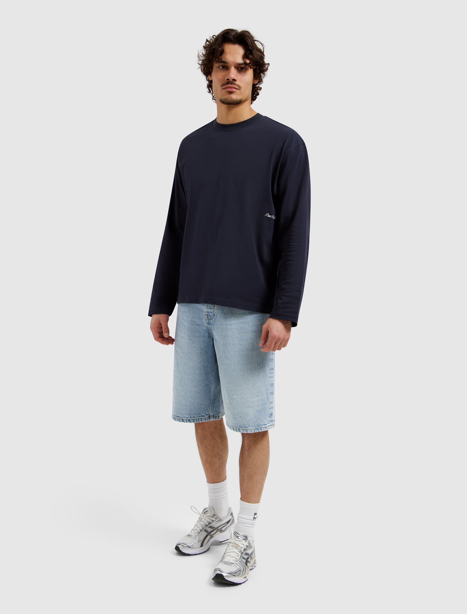 Pure Path Italian Dream Longsleeve T-shirt - Dark Navy