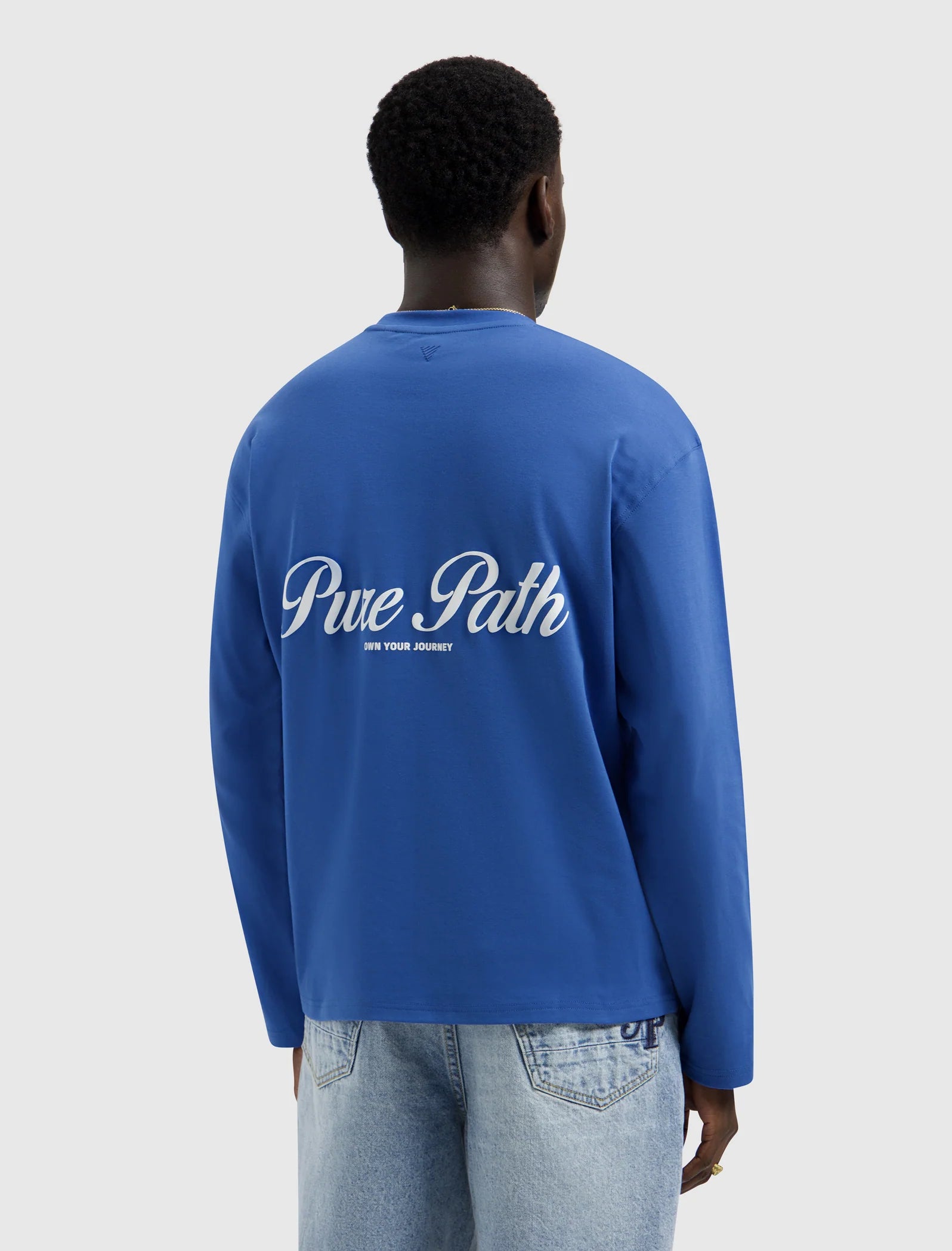 Pure Path Essence Of Life Longsleeve - Faded Cobalt