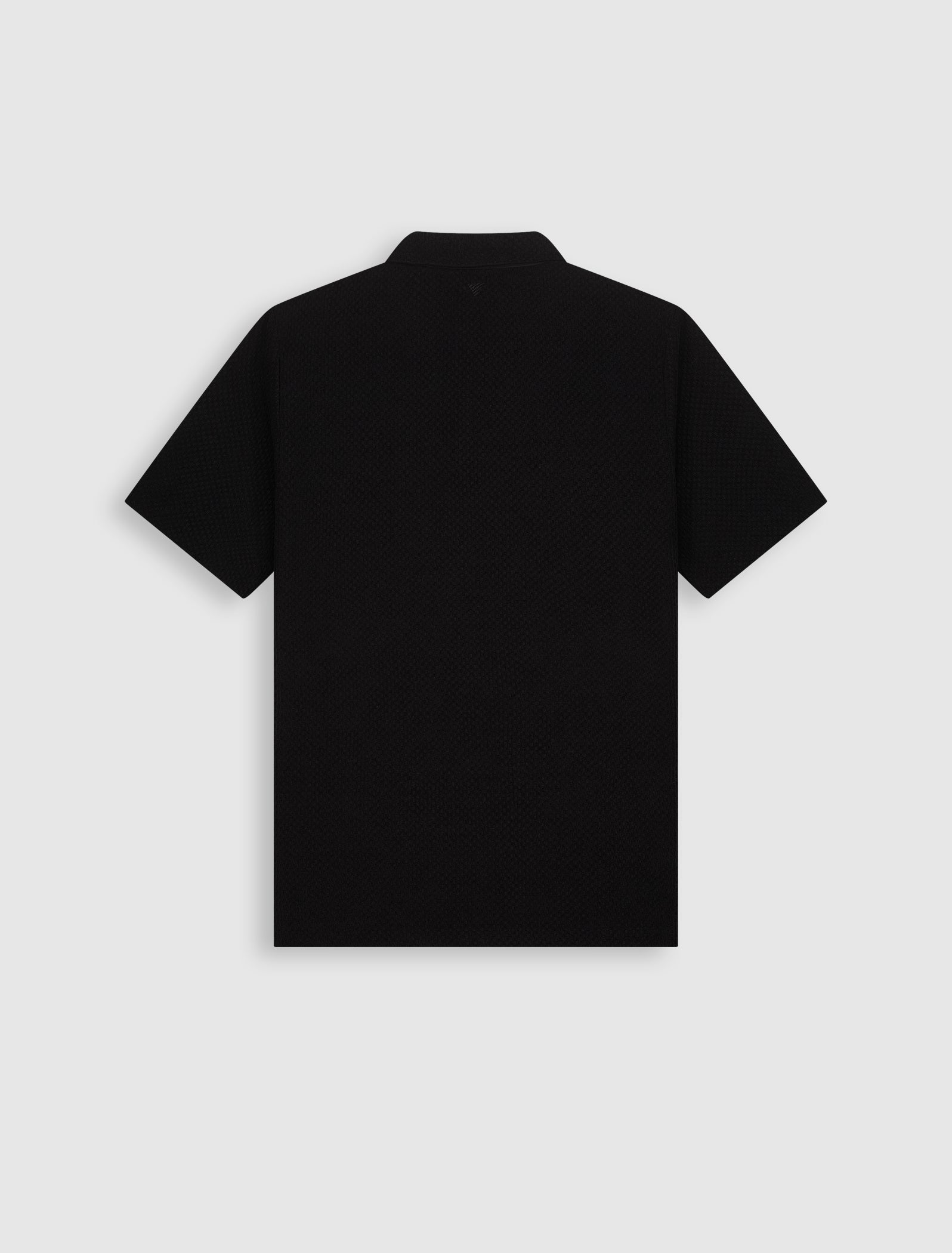 Pure Path Honeycomb Shortsleeve Shirt - Black