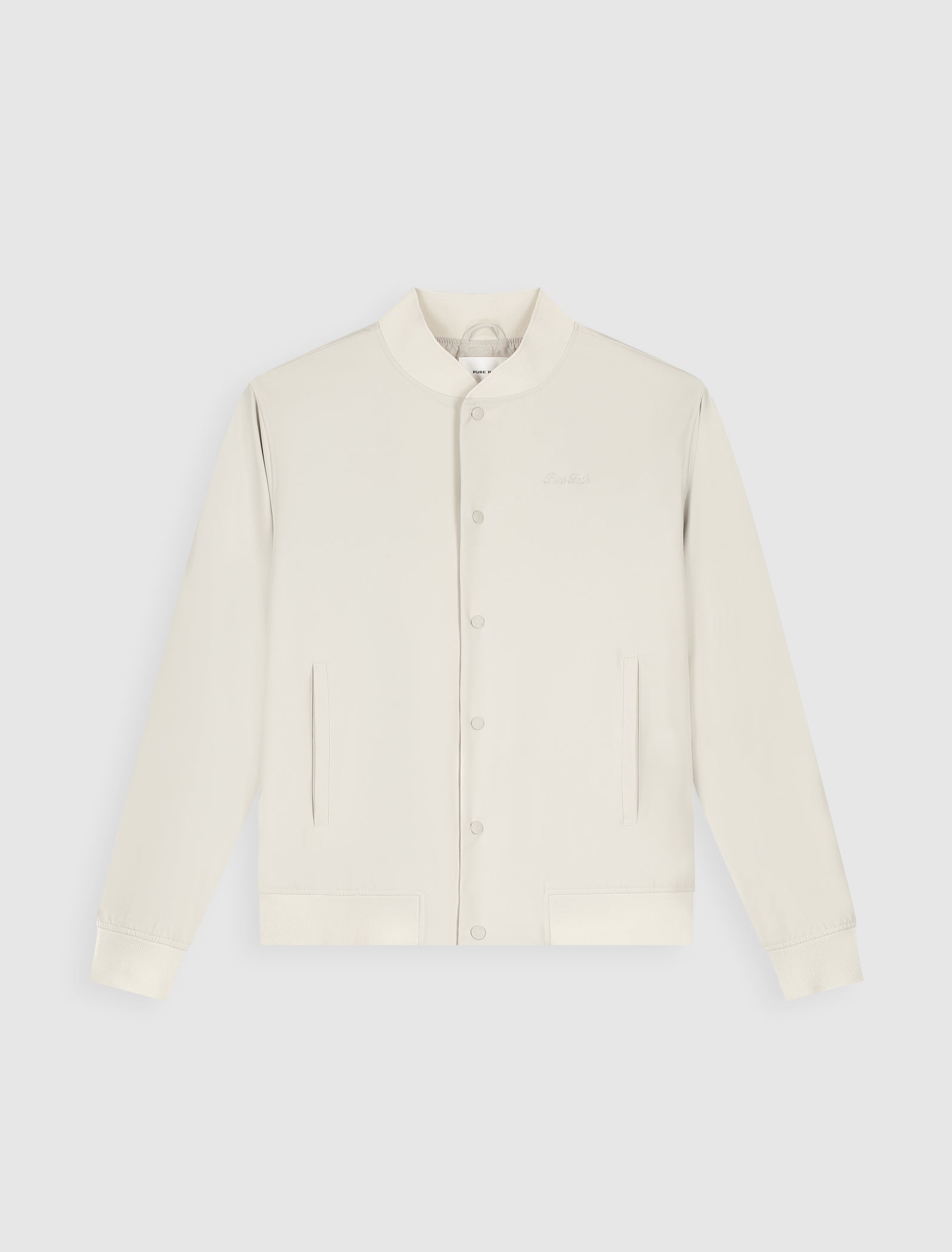 Pure Path Travel Stretch Bomber Jacket - Sand