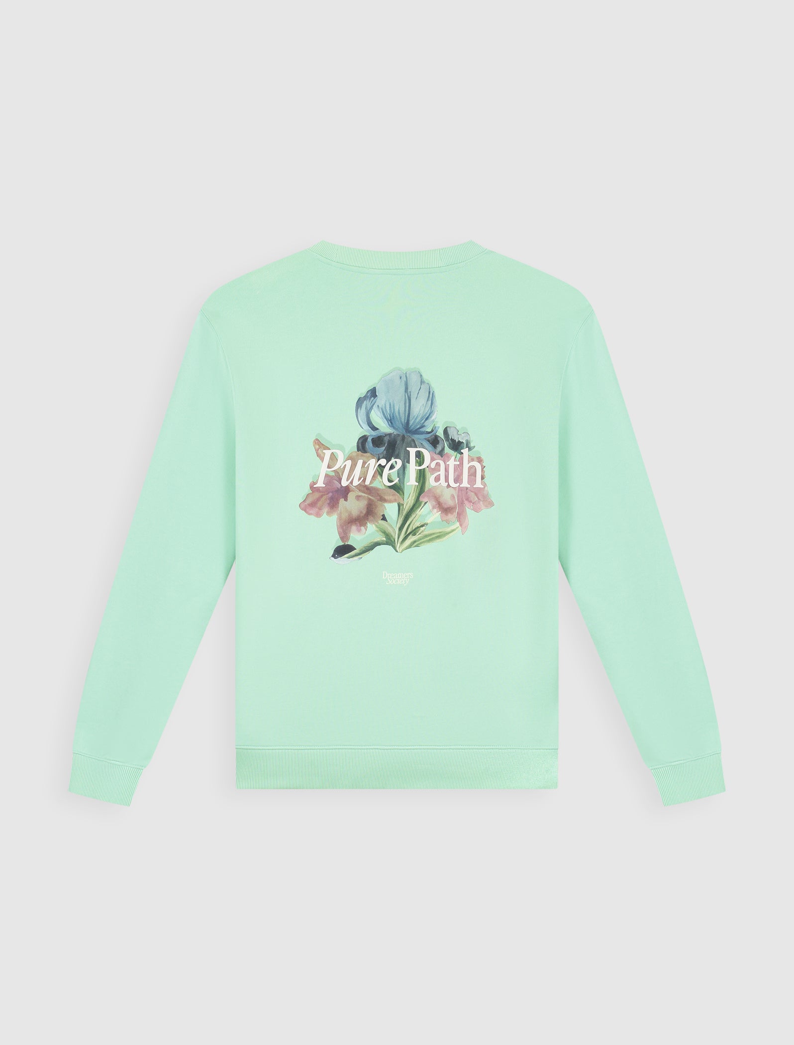 Pure Path Trio of Flowers Sweater - Mint