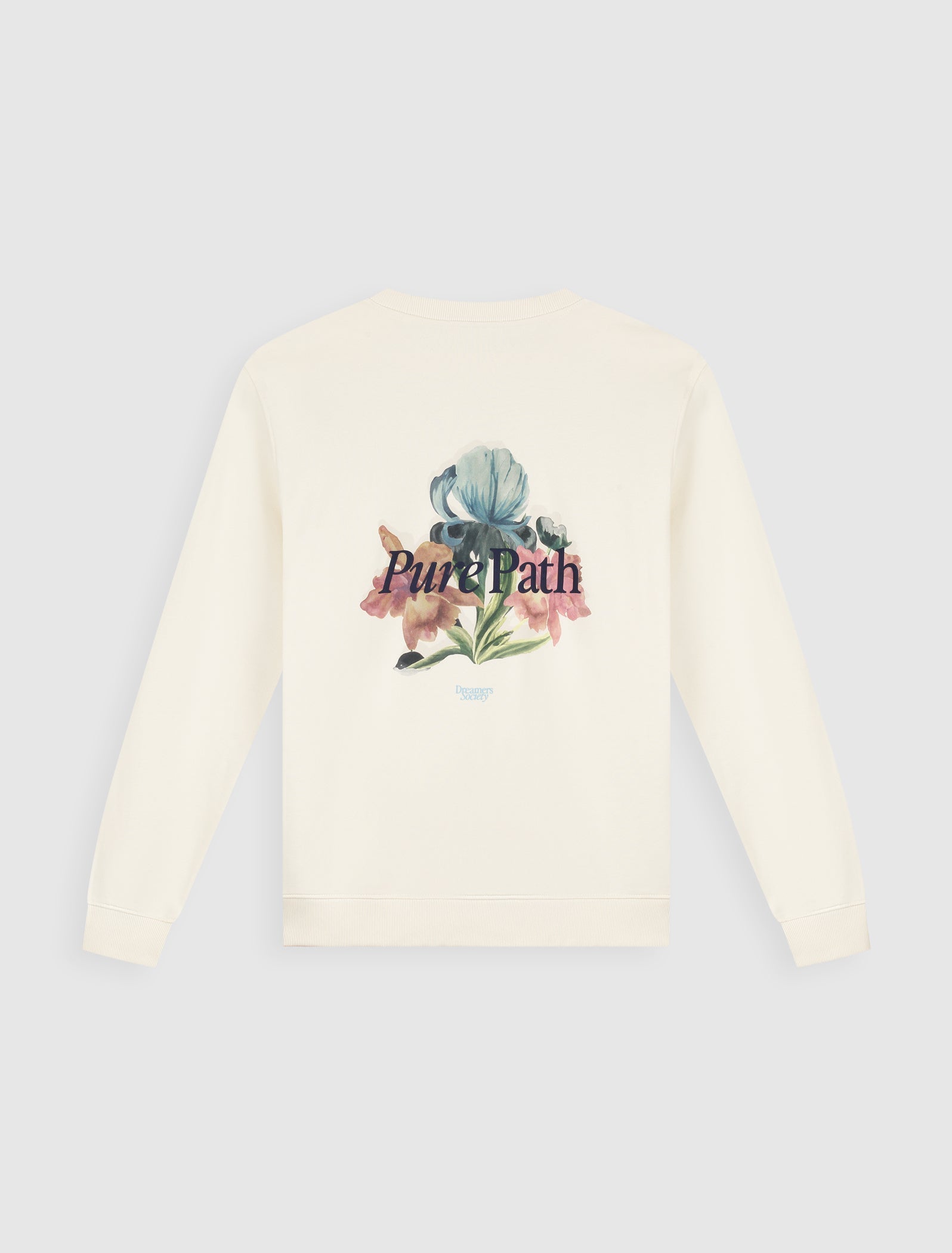 Pure Path Trio of Flowers Sweater - Ecru