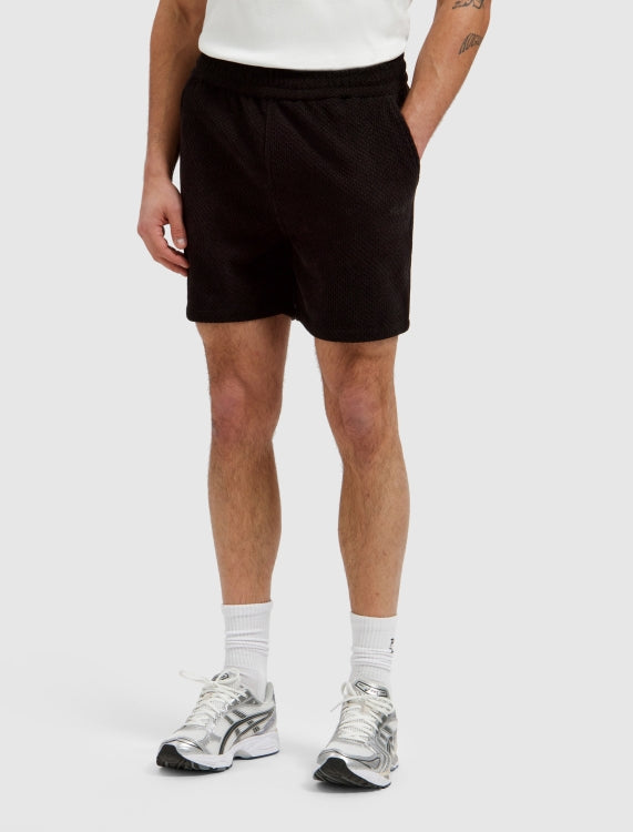 Pure Path Honeycomb Shorts - Black